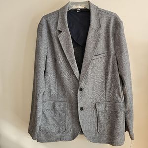 Goodfellow & Co Big & Tall Men's Knit Blazer Gray Standard Fit 2XB Tall NWT